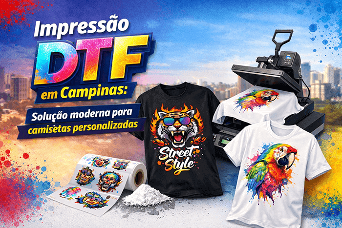 Impressão DTF em Campinas