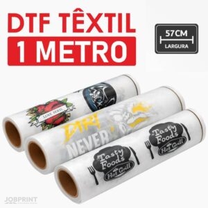 Impressões em DTF Têxtil - 1 Metro Linear
