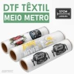 Impressões em DTF Têxtil - Meio Metro Linear