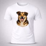 Camiseta Branca Cachorro
