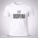 Camiseta Branca Disciplina