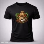 Camiseta Preta Café do Brasil