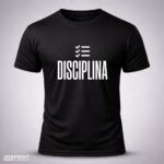 Camiseta Preta Disciplina