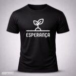 Camiseta Preta Esperança