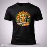 Camiseta Preta Sol do Brasil