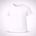 Mockup Base Camiseta Branca Infantil