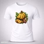 Camiseta Branca Banana da Terra