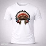 Camiseta Branca Cocar