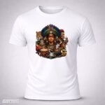 Camiseta Branca Cultura Indígena