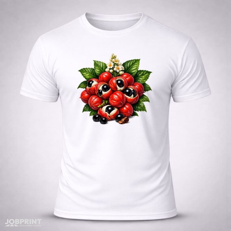 Camiseta Branca Guaraná do Brasil