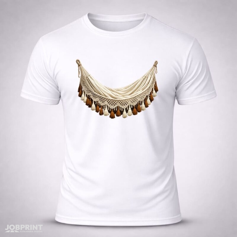 Camiseta Branca Rede de Descanso