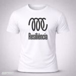 Camiseta Branca Resiliência