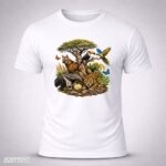 Camiseta Branca Serrado Brasileiro