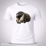 Camiseta Branca Tamanduá Bandeira