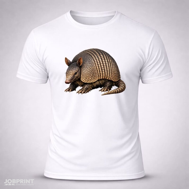 Camiseta Branca Tatu