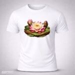 Camiseta Branca Vitória Régia