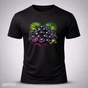 Camiseta Preta Açaí