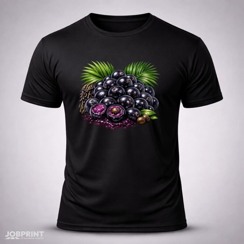 Camiseta Preta Açaí
