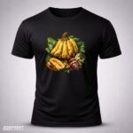 Camiseta Preta Banana da Terra