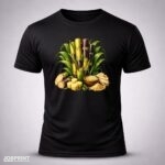 Camiseta Preta Cana de Açucar