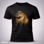 Camiseta Preta Capivara