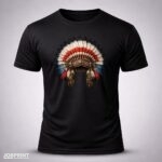 Camiseta Preta Cocar