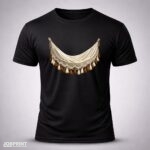 Camiseta Preta Rede de Descanso