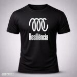 Camiseta Preta Resiliência