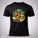 Camiseta Preta Samba do Brasil