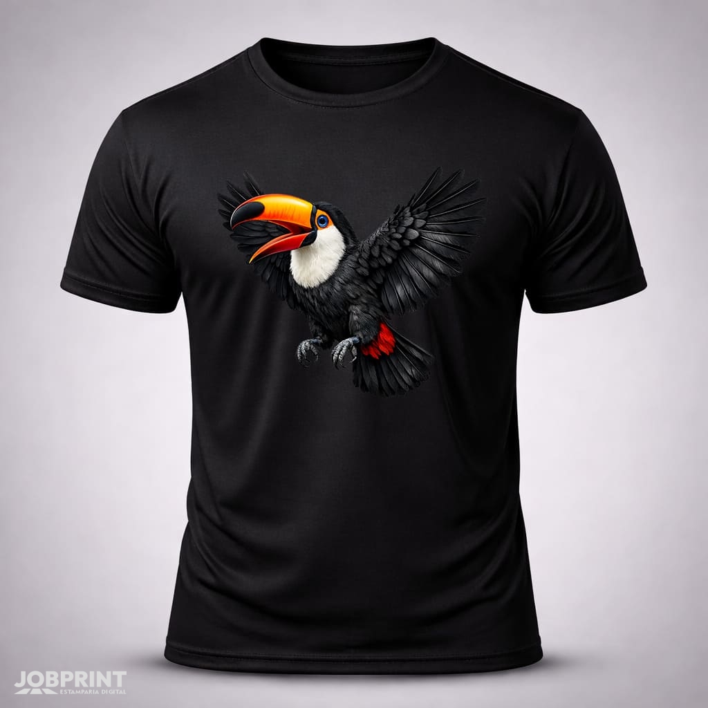 Camiseta Preta Tucano Camiseta Preta Tucano